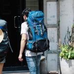 Backpackers at a Hostel